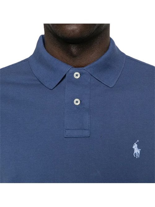 Polo Ralph Lauren Polo con ricamo Polo Pony Polo Ralph Lauren | SSKCCMSLM1 SHORT SLEEVE KNIT710680784410LIGHT NAVY